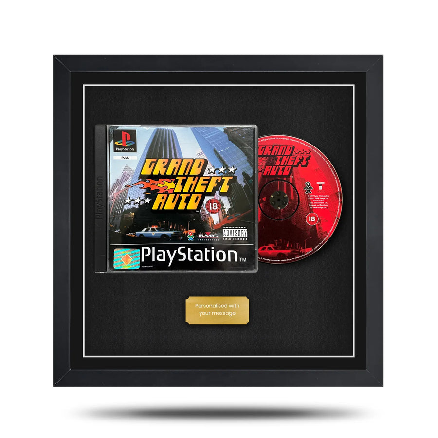 Frame a PlayStation 1 Game Magnetic Video Display Frame