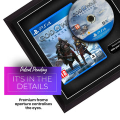 Frame a playstation 4 video game. Display any playstation 4 game, with UV protection and personalisation. Detailed view