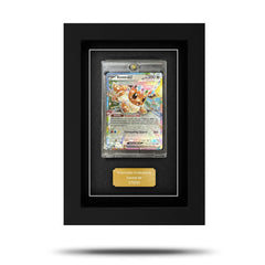 Framed Pokémon Card – Prismatic Evolutions Eevee ex (075/131)
