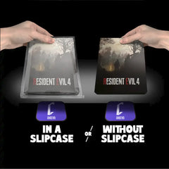 Resident Evil 4 Steelbook plastic acrylic protective slipcase