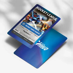 Rocket League Playstation Platinum Trophy Card