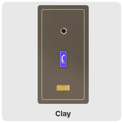Clay coloured artwork with DVD spindle at the top, a Cheevo purple logo in the middle and gold plate with text at the bottom
