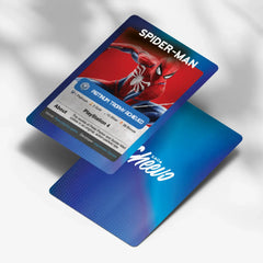 Spider Man Playstation Platinum Trophy Card