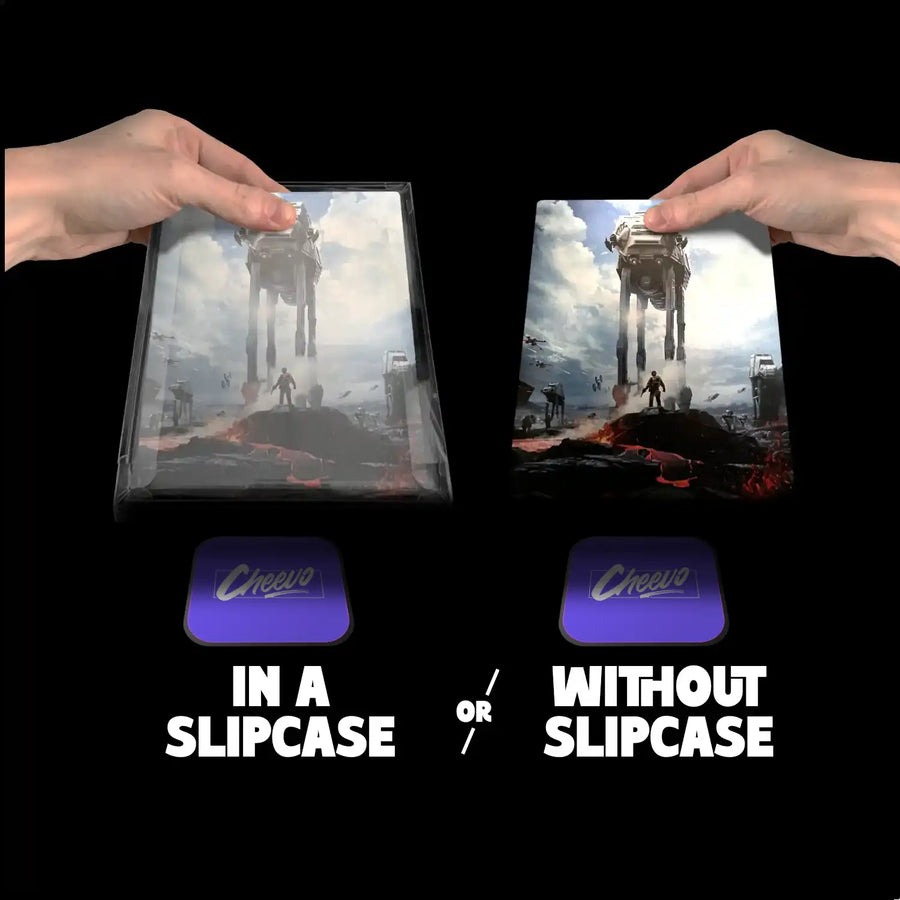 Star Wars Battlefront Steelbook Display Plastic Case Slipcase