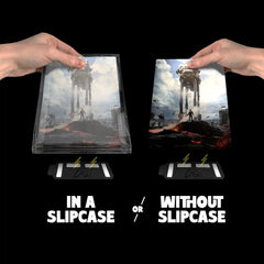 Star Wars Battlefront Steelbook Display Plastic Case Slipcase