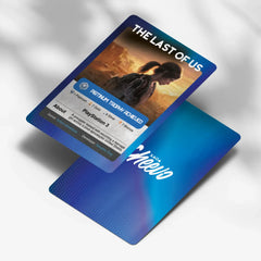 The Last Of Us Playstation Platinum Trophy Card