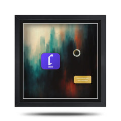 the last of us part 2 art inspired picture frame to display steelbook video game