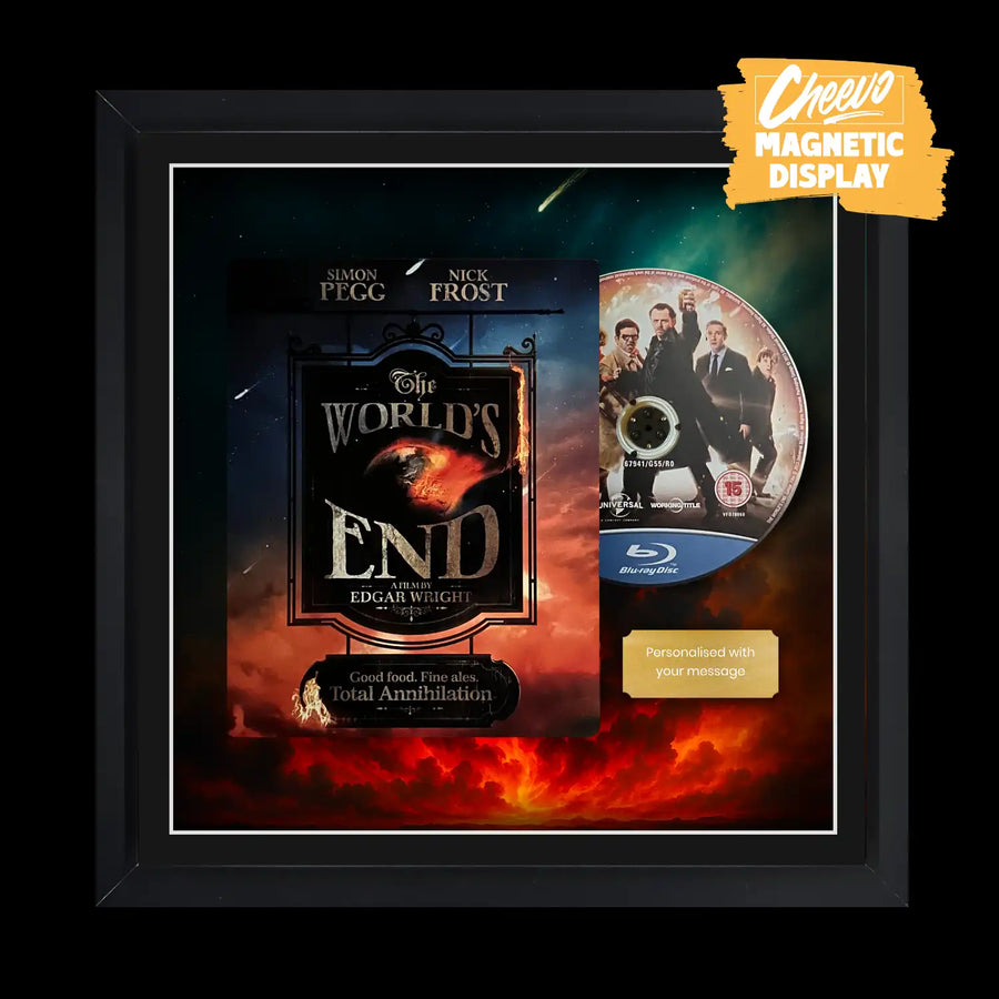 The World's End Steelbook Display Frame Movie Blu-ray