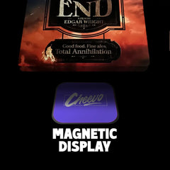 The World's End Steelbook Display Frame Movie magnetic attachment