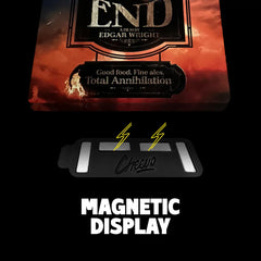 The World's End Steelbook Display Frame Movie magnetic attachment
