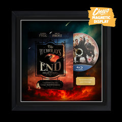 The World's End Steelbook Display Frame Movie Blu-ray