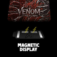 Venom Let There Be Carnage movie Steelbook Display using magnets