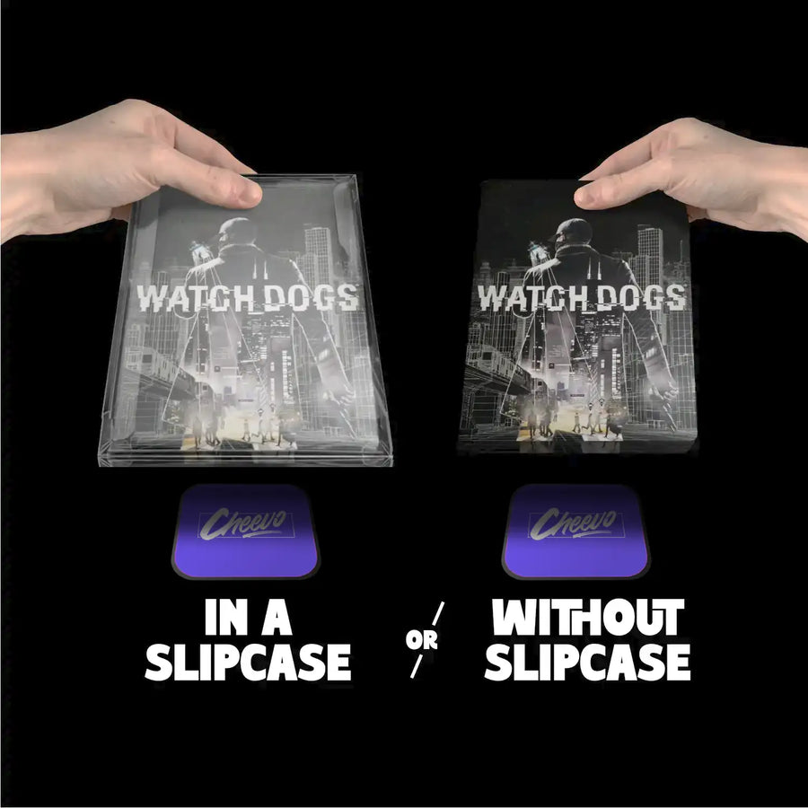 Watch Dogs Steelbook Display plastic slipcase protection