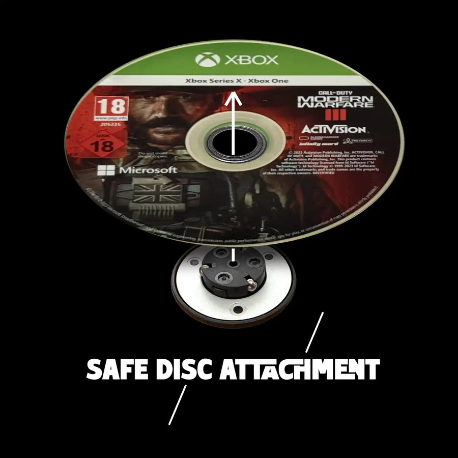 Xbox series X video game disc