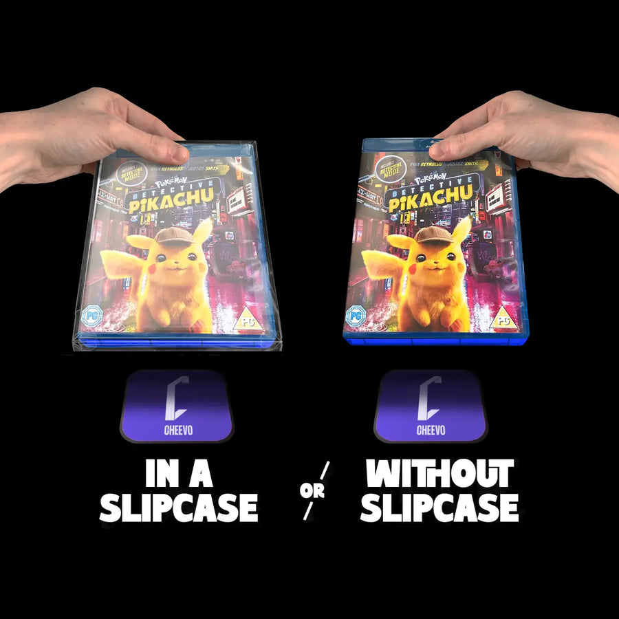 Cheevo branded magnetic display frame for blu-ray movies