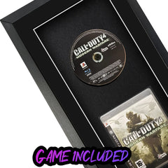 Call Of Duty 4: Modern Warfare video game for PlayStation 3 displayed within a frame, perfect for showcasing your Playstation games