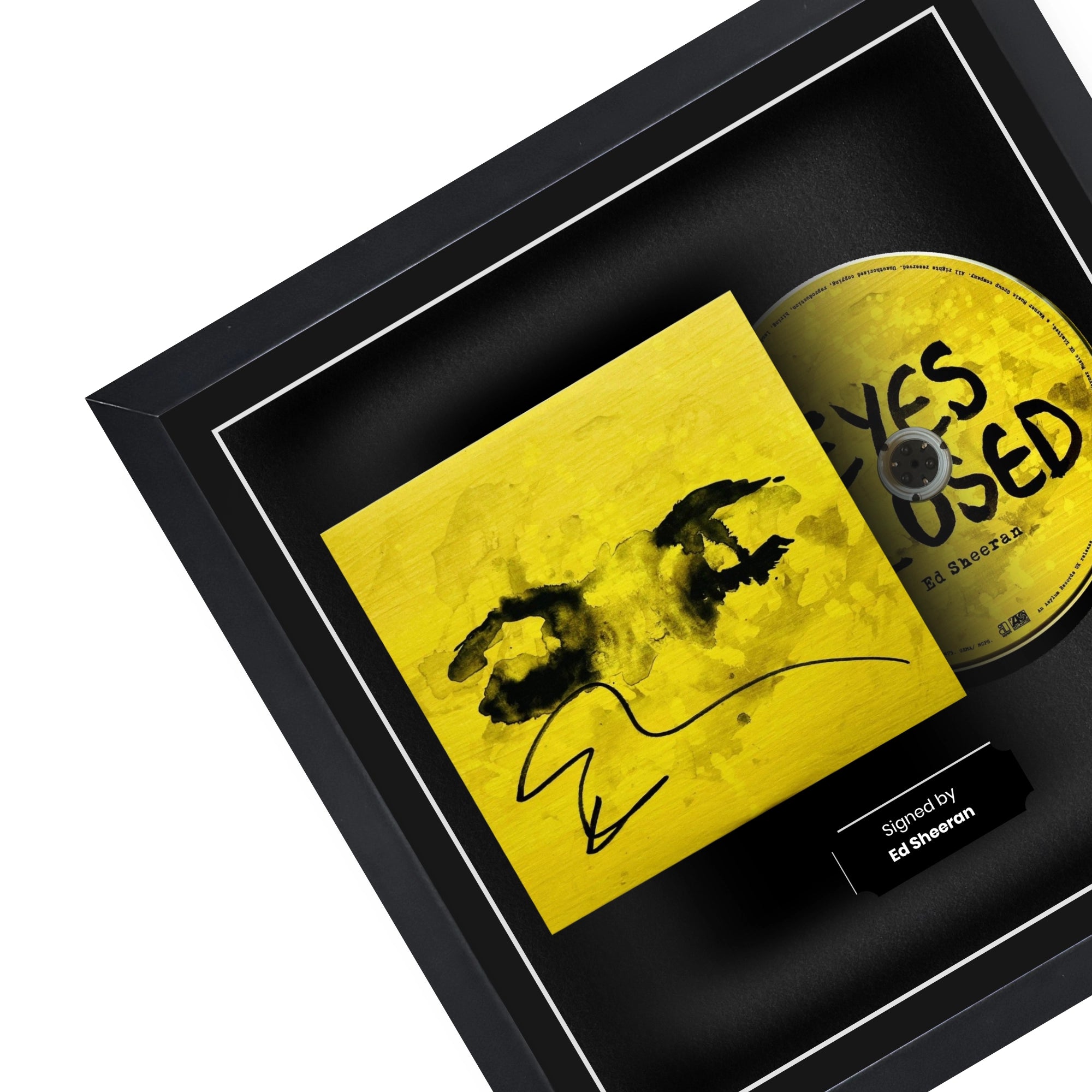 Frame a Audio CD displayed inside a frame, the perfect way to showcase your CD.