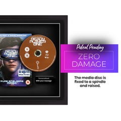 Frame a bluray dvd movie. Display any bluray case and disc in this magnetic frame. Zero damage to your movie disc.