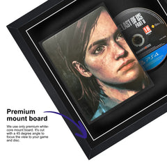 Frame a game: Your PlayStation 4 steelbook displayed within this square frame, highlighted by a premium mount board to focus on the game.