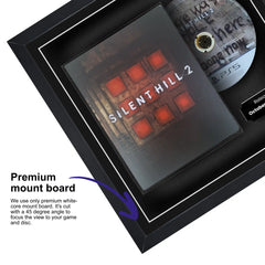 Frame a game: Your PlayStation 5 steelbook game displayed within this square frame, highlighted by a premium mount board to focus on the game.