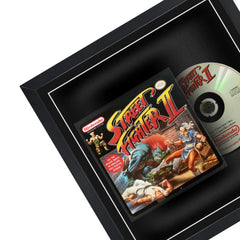 Your game music soundtrack CD displayed within this square frame, the perfect way to showcase your CD.