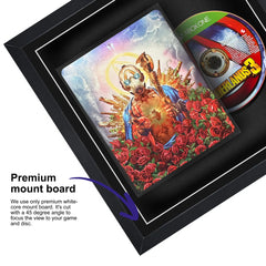 Frame a game: Your Xbox One steelbook displayed within this square frame, highlighted by a premium mount board to focus on the game.