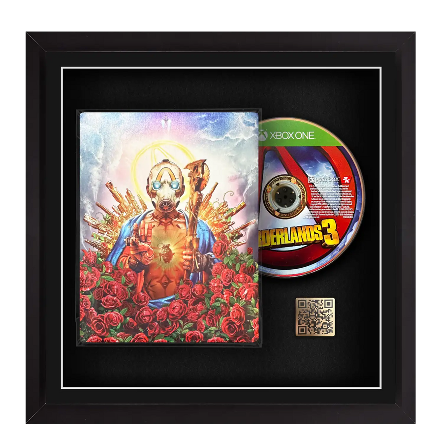 Frame any xbox one video game. Display and protect video games with the Cheevo xbox display frame. Frame games such as Halo 5, Gears of War 4, Red Dead Redemption 2, Fallout 4