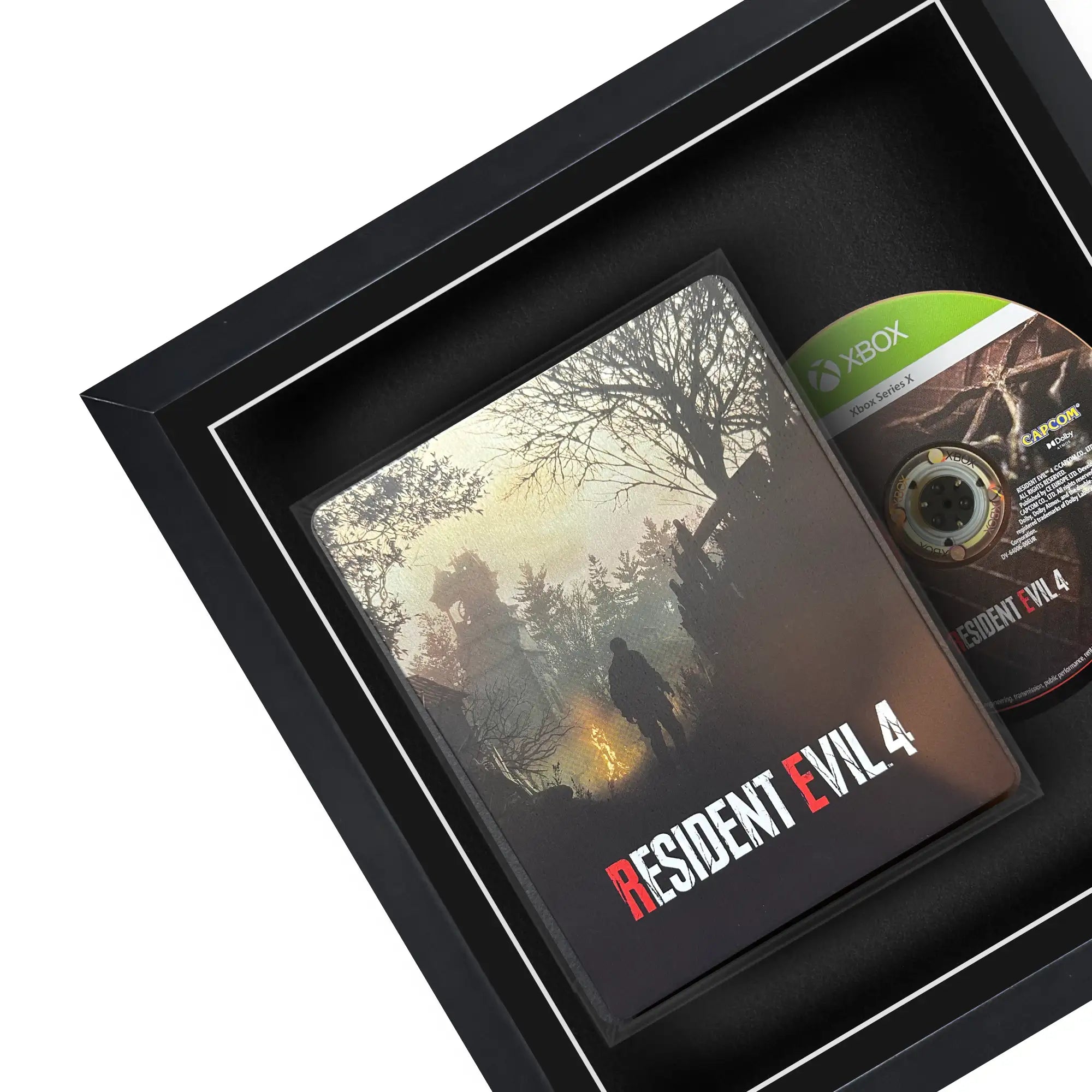 Frame a game: Your own Xbox Series X steelbook displayed within this square frame, the perfect way to showcase your game.