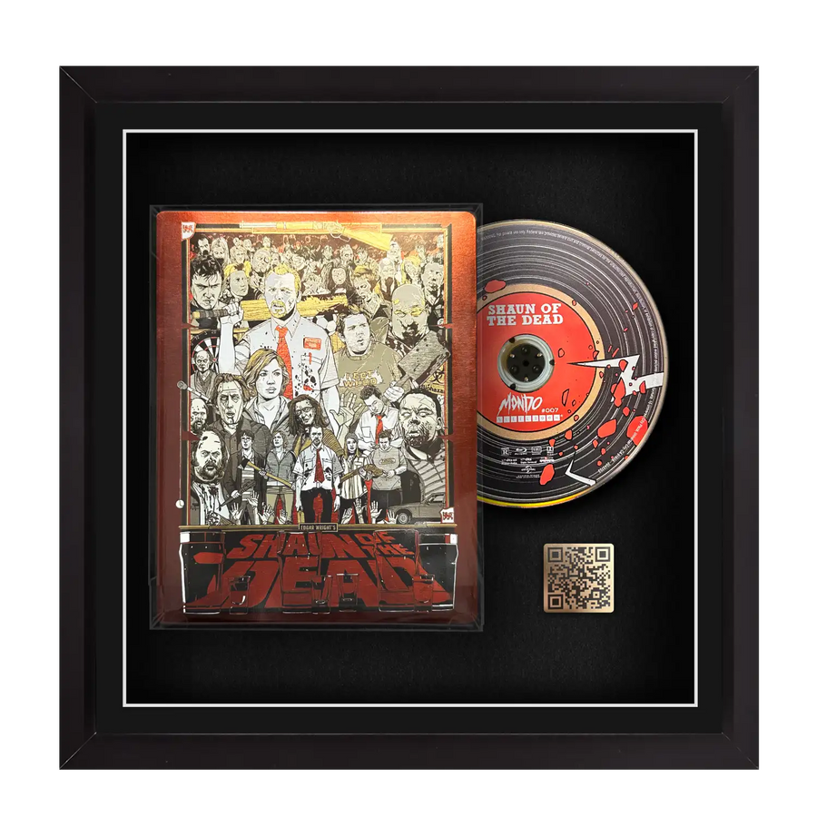 Frame any blu-ray bluray movie film. Add a movie to this display to safely present it. Cheevo frames. Frame movies such as The Shawshank Redemption, Django Unchained, The Wolf of Wall Street