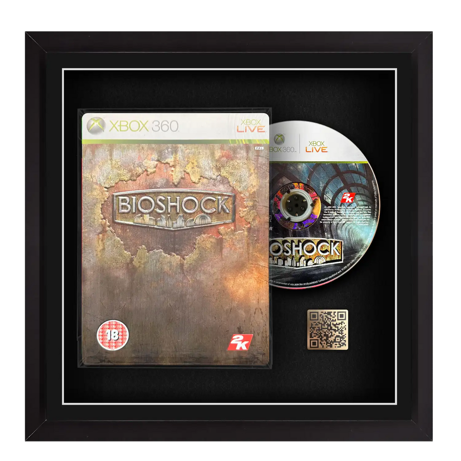 Frame any xbox 360 video game game. Your own Xbox 360 steelbook displayed within this square frame, the perfect way to showcase your game. Frame games such as Mass Effect 3, Batman Arkham City, Dead Space 2, Medal of Honour