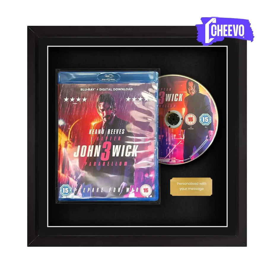 Frame any blu-ray movie film with our display solution where you can frame a movie. Inception, Avatar, Interstellar, LOTR, Star Wars, MCU, Dark Knight, Matrix, Gladiator, Jurassic Park