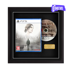 Frame any playstation 5 PS5 video game displayed games room. Protect video games from damage by displaying them in a frame. Perfect for games like Final Fantasy, Resident Evil, Horizon, Gran Turismo, Mortal Kombat, Demon’s Souls.