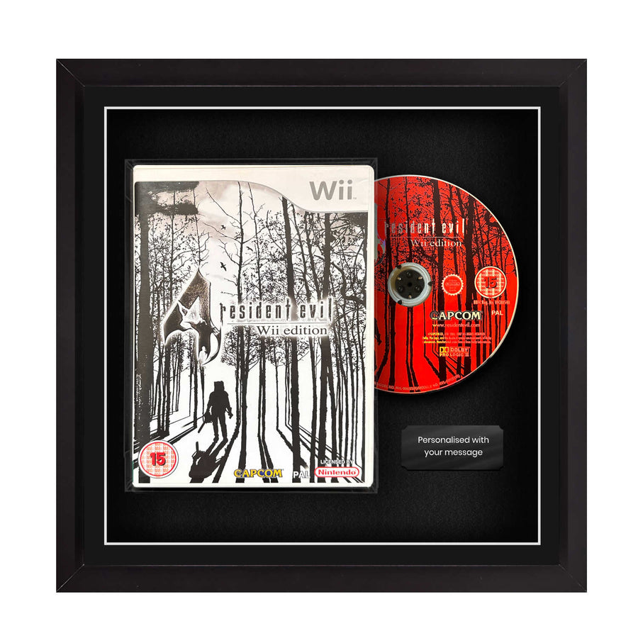 Frame any Nintendo Wii video game. Display games safely with the Cheevo frame. Frame games like Donkey Kong, Xenoblade, Fire Emblem, Animal Crossing.