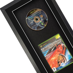 Frame your own Original Xbox game to be displayed within a frame, the perfect way to showcase your game