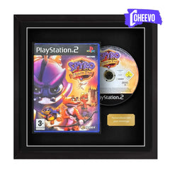 Frame any playstation 2 ps2 video game. Display video games in a Cheevo frame. Frame games like Ratchet, Sly Cooper, Shadow of the Colossus, Kingdom Hearts, Final Fantasy.