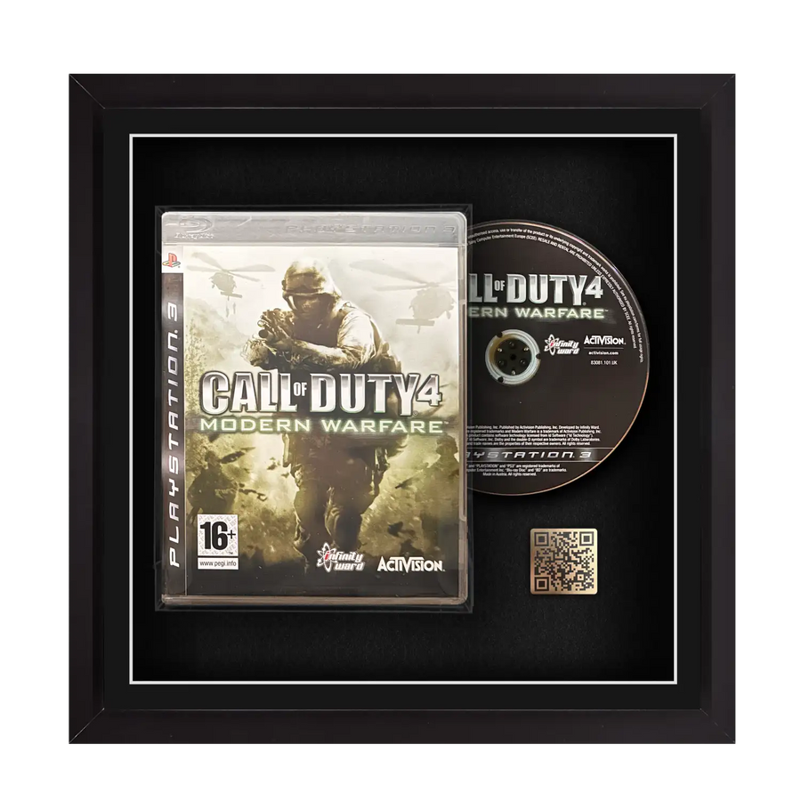Frame any playstation 3 ps3 video game case and disc safely. Display a game with Cheevo frames. Frame games such as Red Dead, GTA, Bioshock, Fallout, Skyrim, Dark Souls