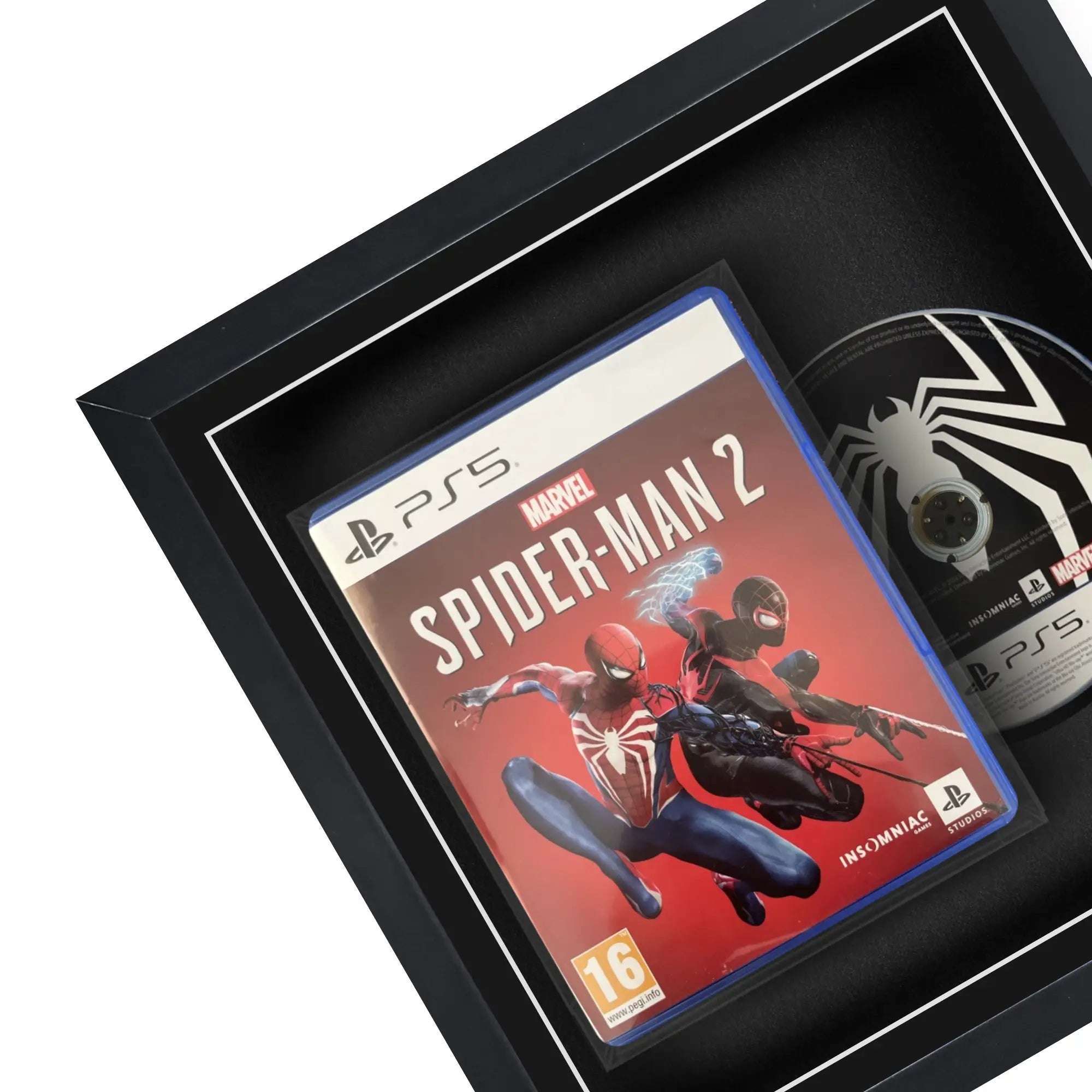 Frame your own PlayStation 5 game to be displayed within this square frame, the perfect way to showcase your game