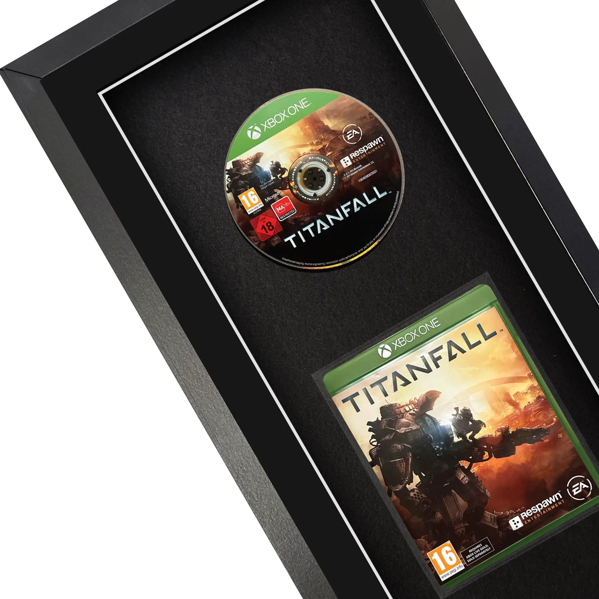 Frame your own Xbox One game to be displayed within a frame, the perfect way to showcase your game