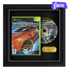 Frame any original xbox video game. Display video games with the Cheevo display frame. Framed games. Perfect to frame games like Halo: Combat Evolved, MechAssault, Panzer Dragoon Orta, Psychonauts