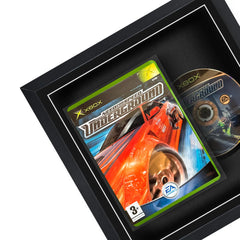 Frame your own Xbox original game to be displayed within this square frame, the perfect way to showcase your game