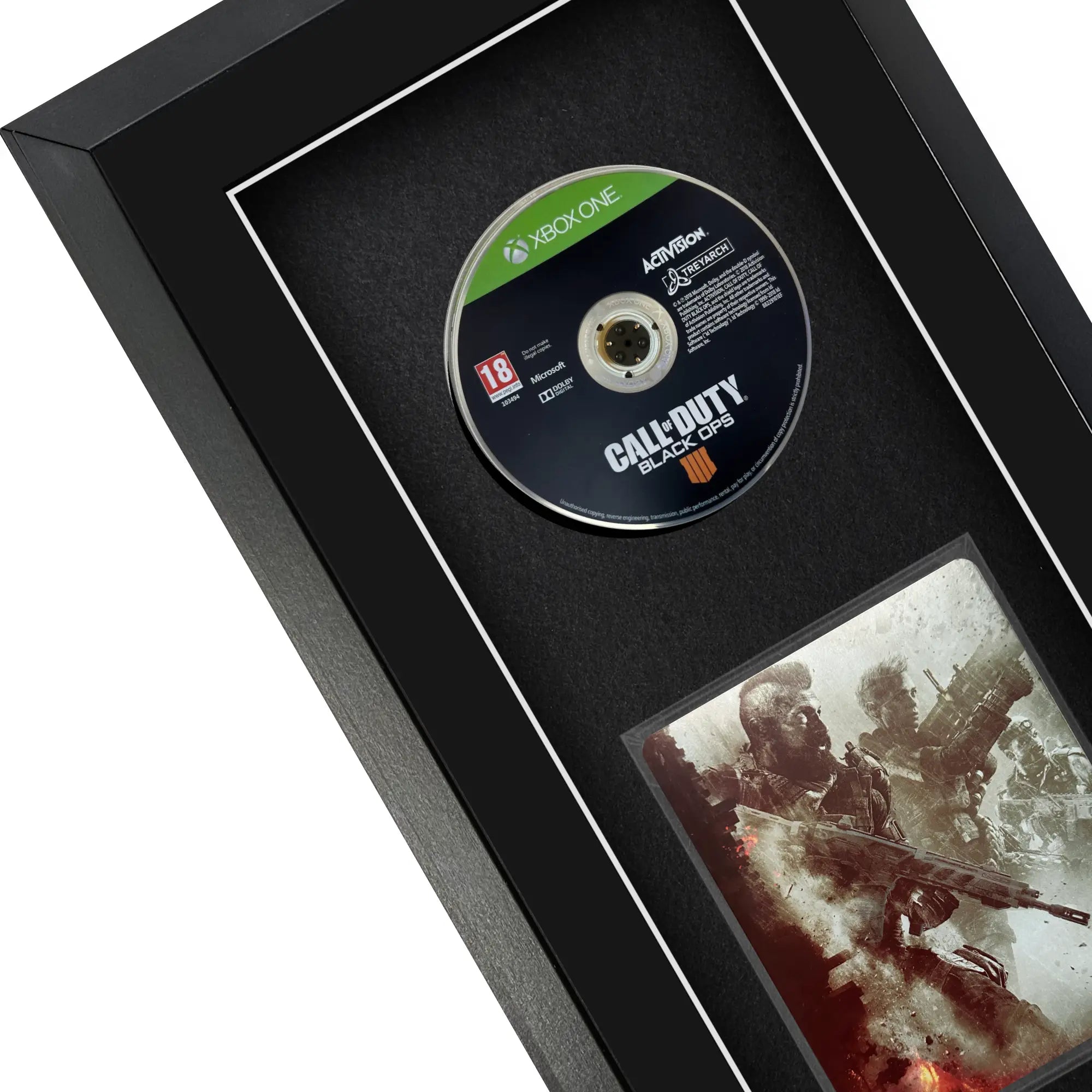Frame your own Xbox One and Series X steelbook game to be displayed within this frame, the perfect way to showcase your game