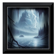 God of War Ragnarok print for frame background