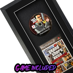 Grand Theft Auto: Liberty City for PlayStation 2 displayed within a frame, the perfect way to frame a game