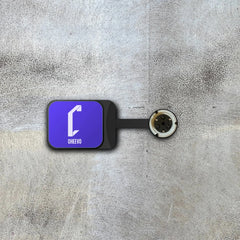 music album and cd wall display solution branded in cheevo colours