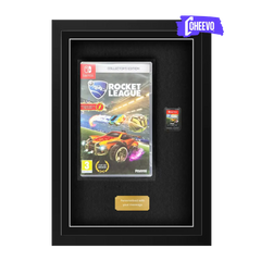 Frame Your Nintendo Switch Game. Framed game display. Rocket league inside a frame. Add any nintendo switch game and protect your game portrait.