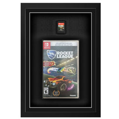 Frame Your Nintendo Switch Game. Framed game display. Rocket league inside a frame. Add any nintendo switch game and protect your game portrait.