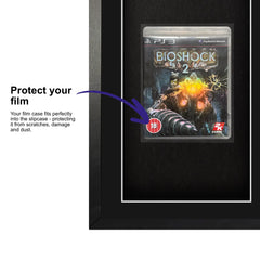 Frame your own PlayStation 3 game within a frame, featuring a plastic slipcase to safely attach and remove the game case without damage