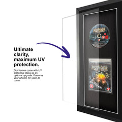 Frame your own PlayStation 3 game within a frame equipped with UV protective glass to protect the game for years