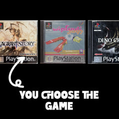 playstation 1 video game set of three