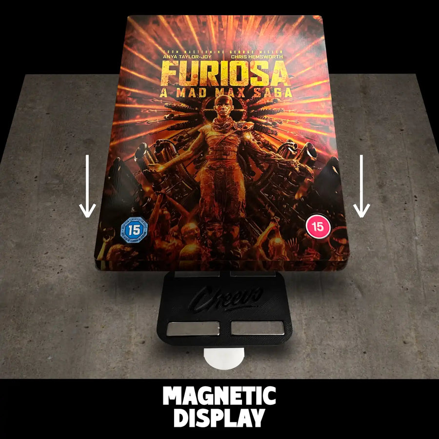 Magnetic Wall Display for Blu-ray & 4K Steelbooks